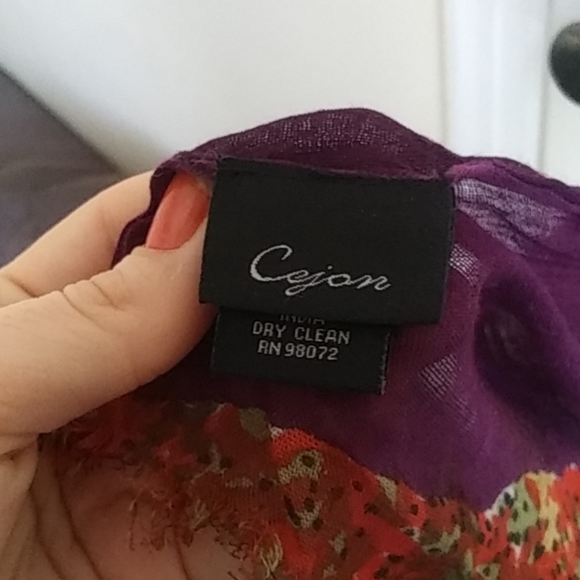 Cejan Color Splash Scarf - Picture 7 of 7